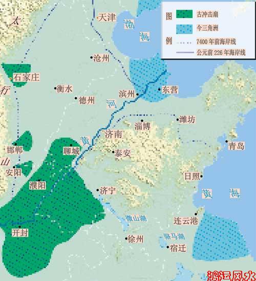 中国地形风水分析